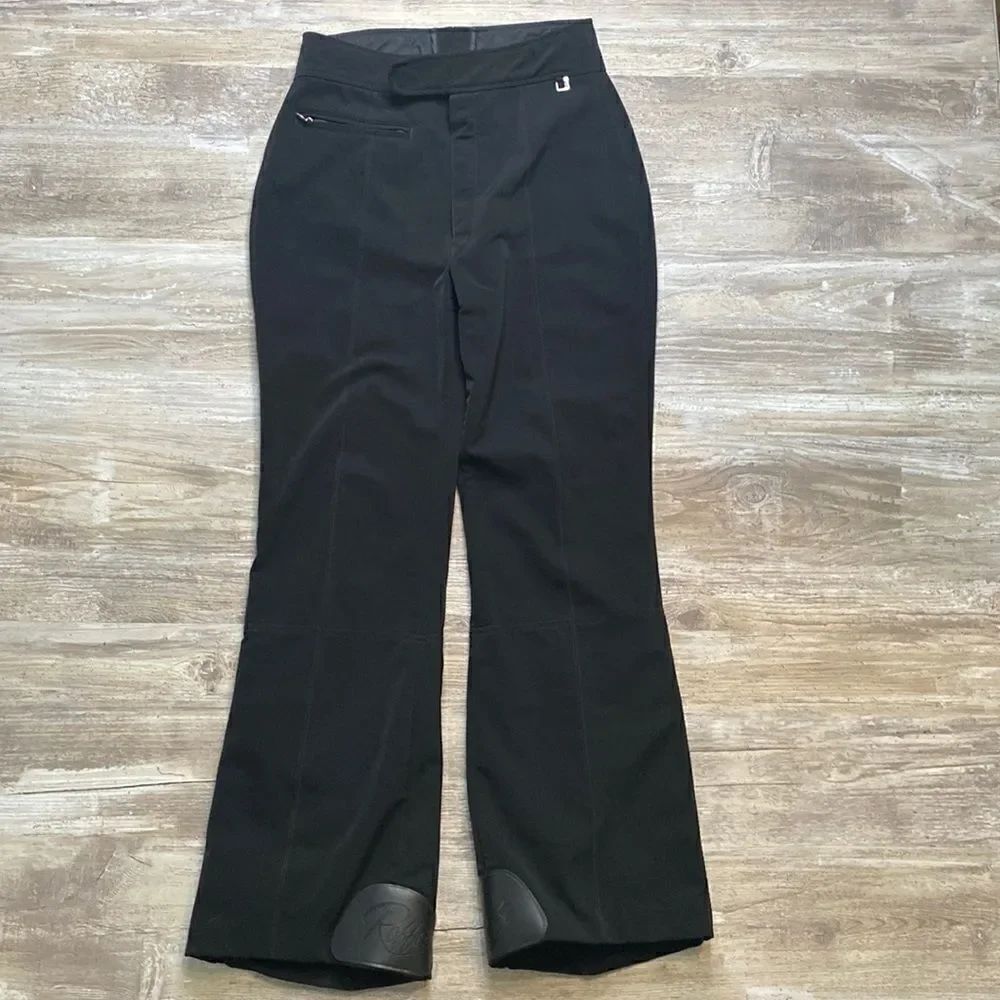 Vintage Roffe Wool Cotton Spandex Blend Skiwear Pants 1980’s Womens